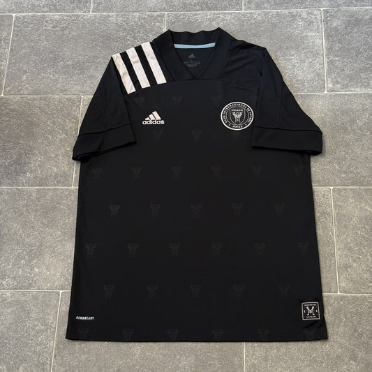 Adidas Inter Miami CF Football Jersey 2020 Inaugural Away Shirt Black Size Large