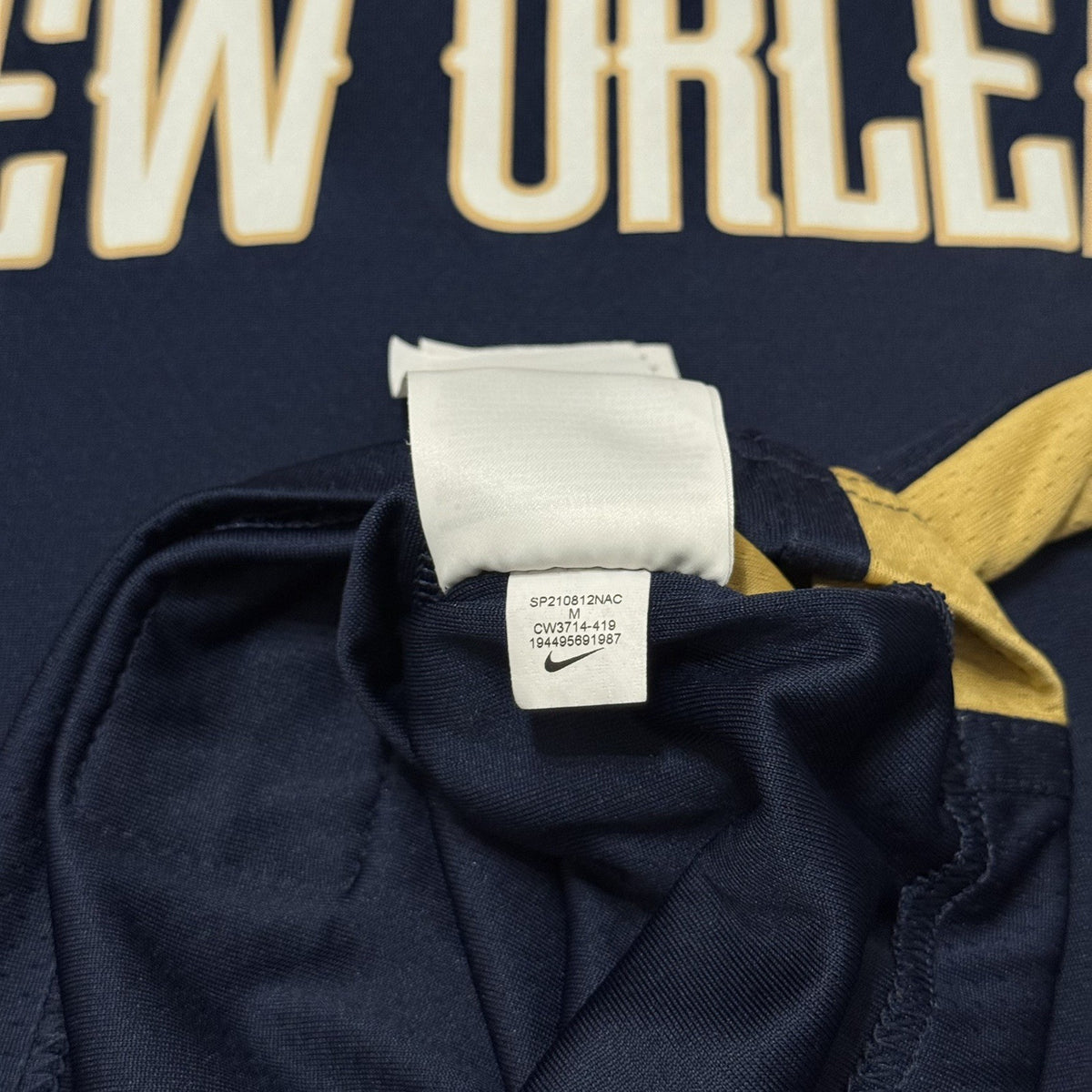 New Orleans Pelicans Jersey Mens Medium NBA Nike Basketball Shirt