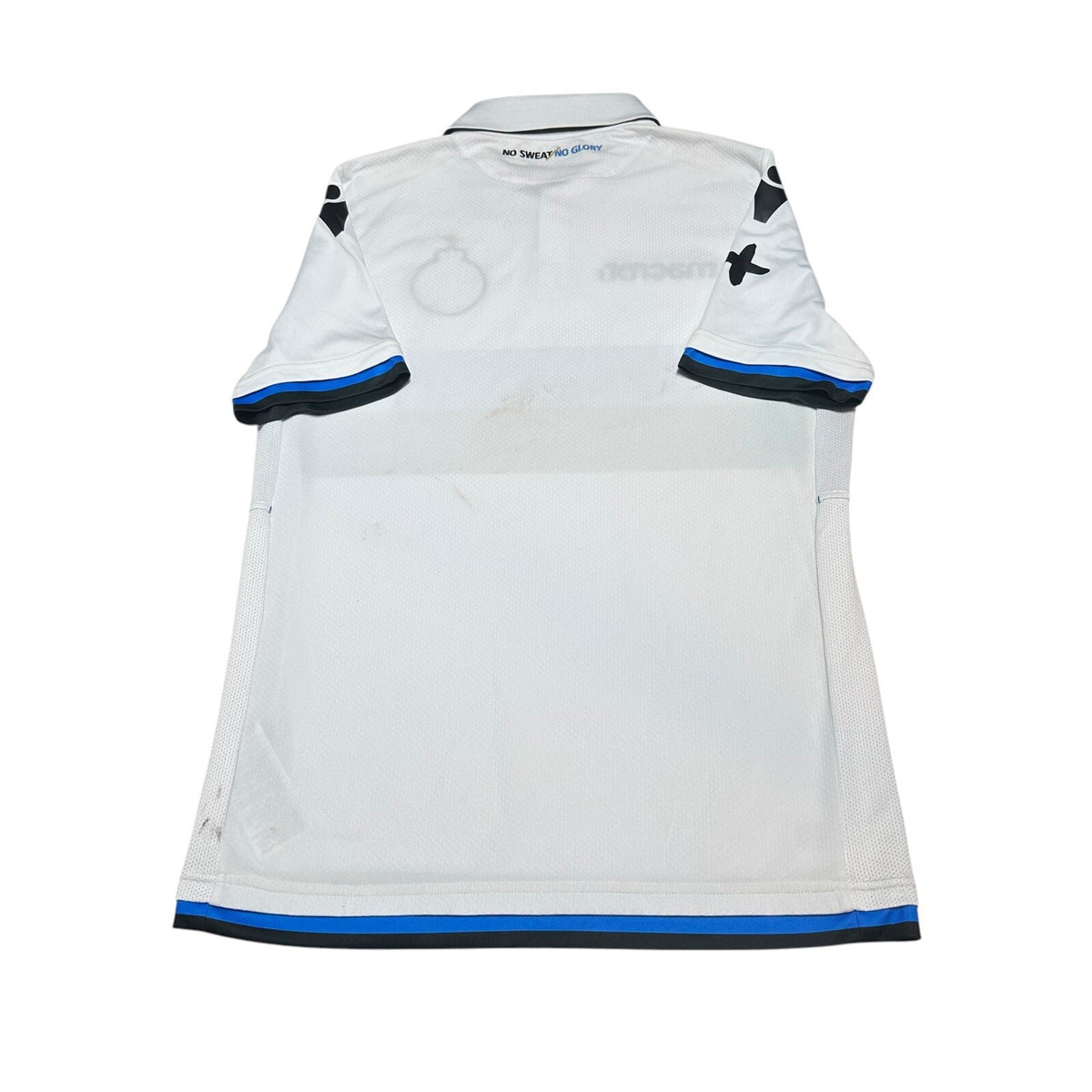 Club Brugge 2017 2018 Away Jersey Macron Blue and White Size Mens Medium