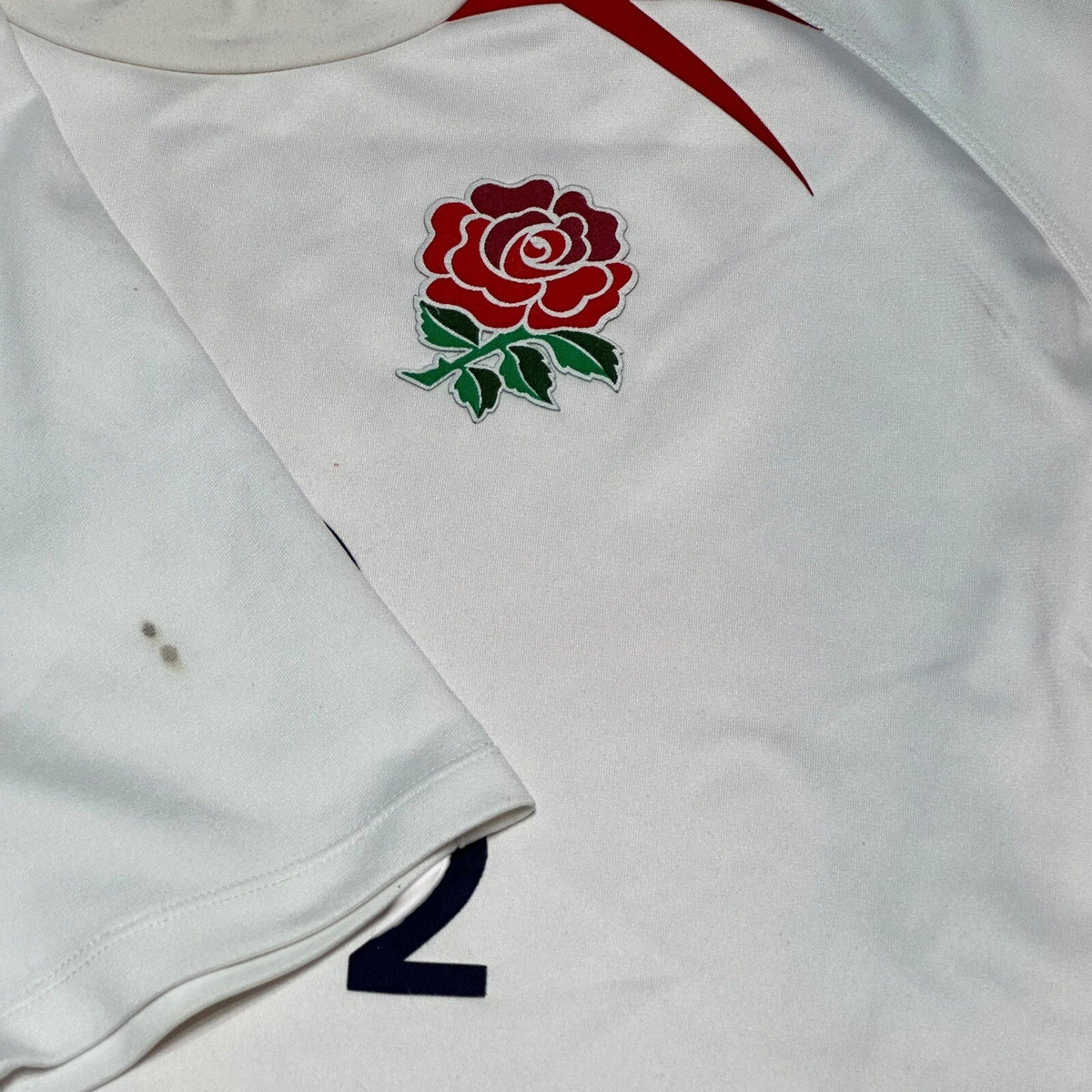 ENGLAND RUGBY SHIRT 2008/2010 RUGBY UNION JERSEY NIKE SIZE XL