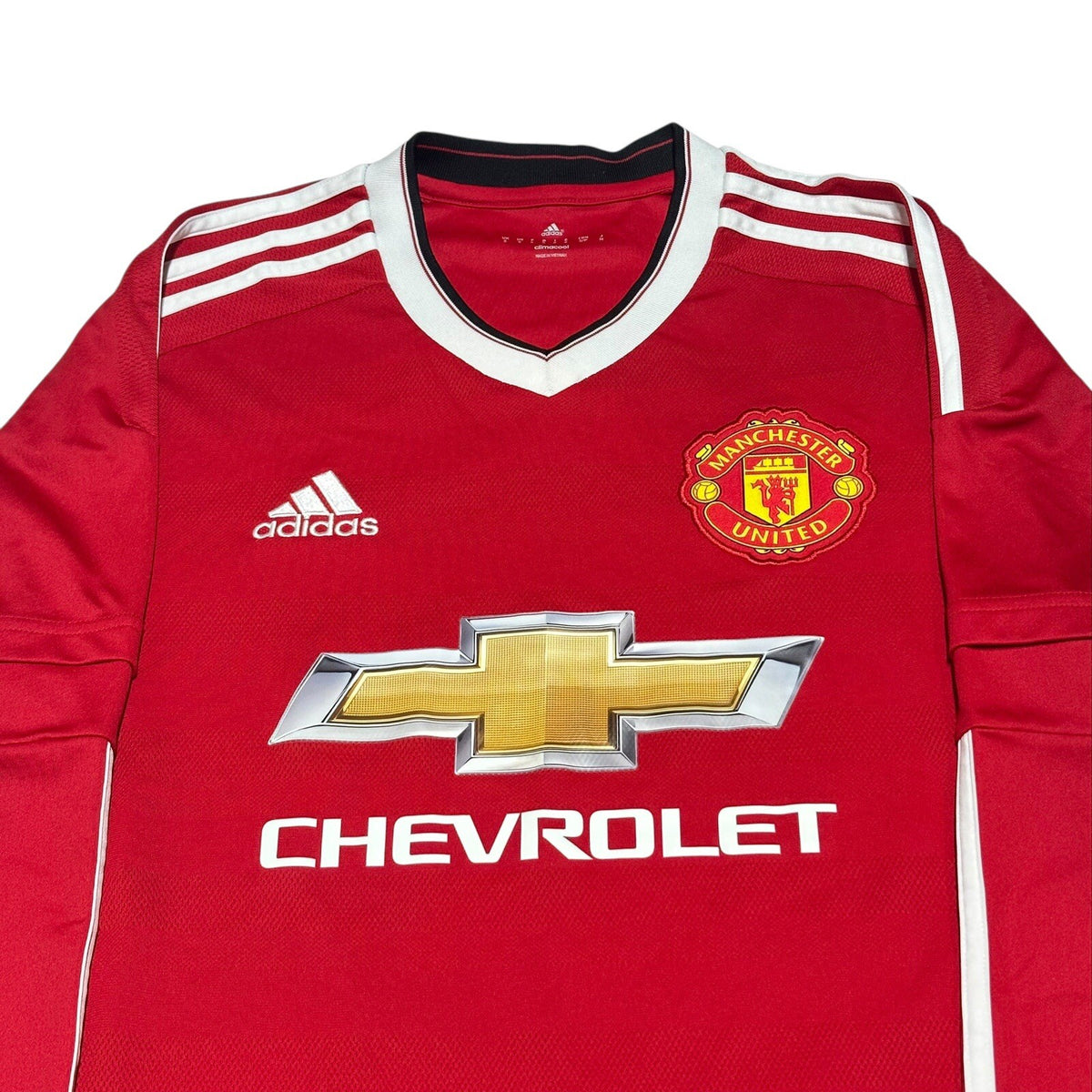 Manchester United Football Shirt Nike Long Sleeve Home Kit 2015/16 Men's Small