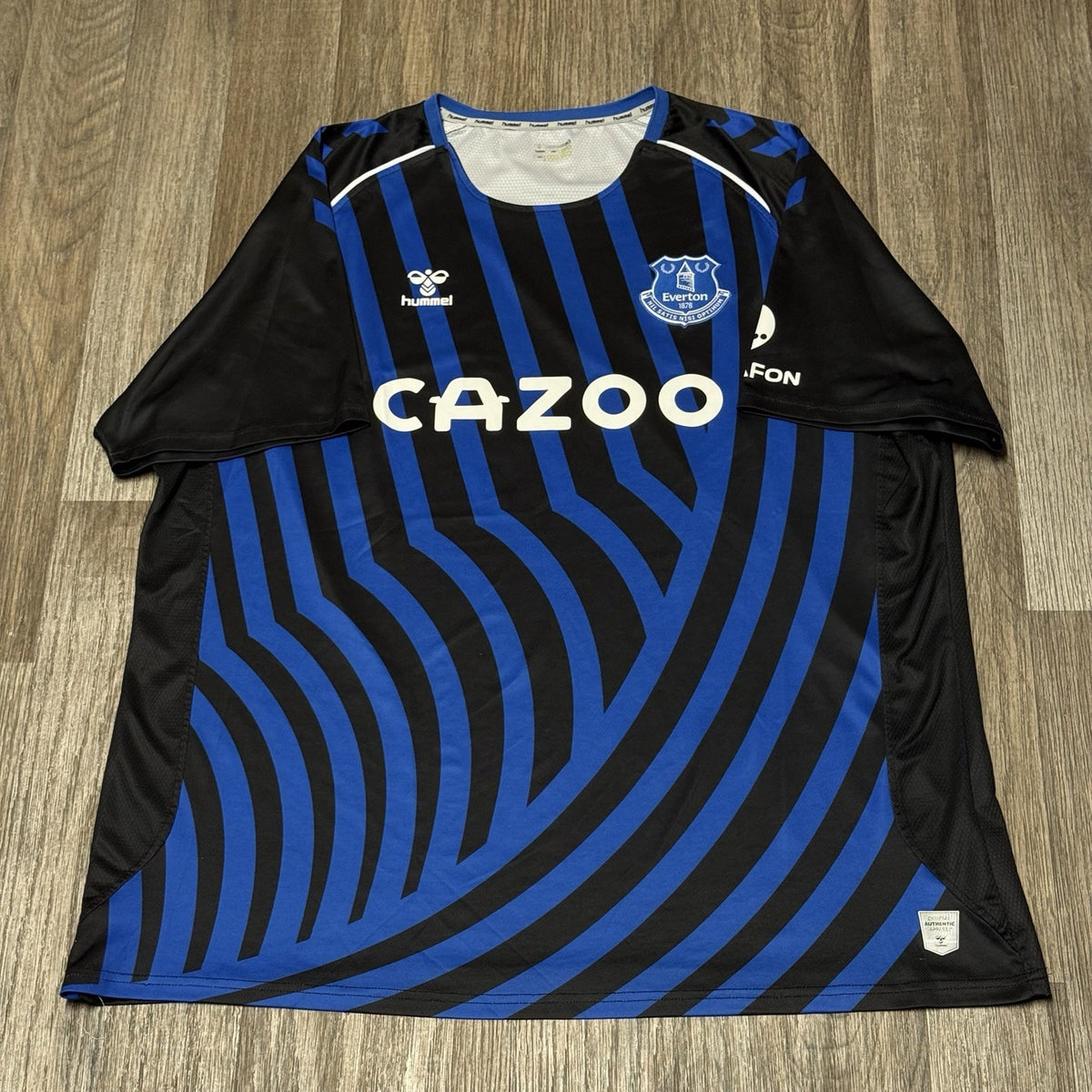 Hummel Everton Goalkeepers Shirt Season 2021-22 Football Jersey Size 4XL / 5XL