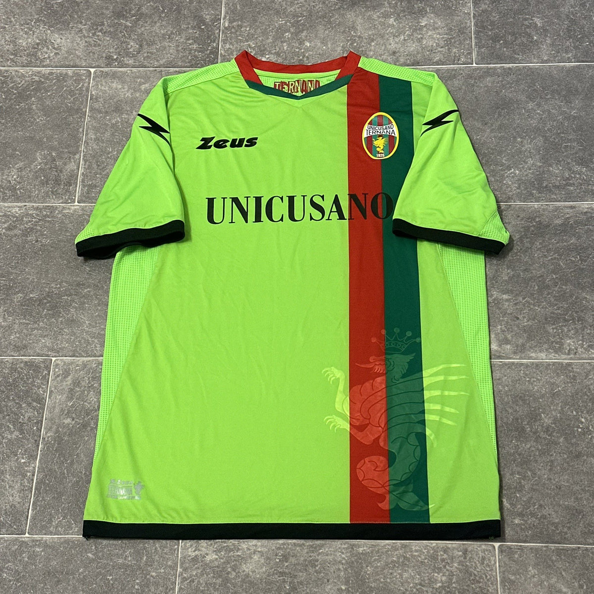 Ternana Calcio Away Football Shirt Jersey 2017-2018 XL Adults Extra Large