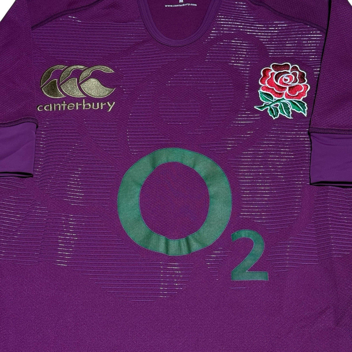 England Rugby Union Away Shirt 2012/2013 Canterbury Jersey Purple Medium Top