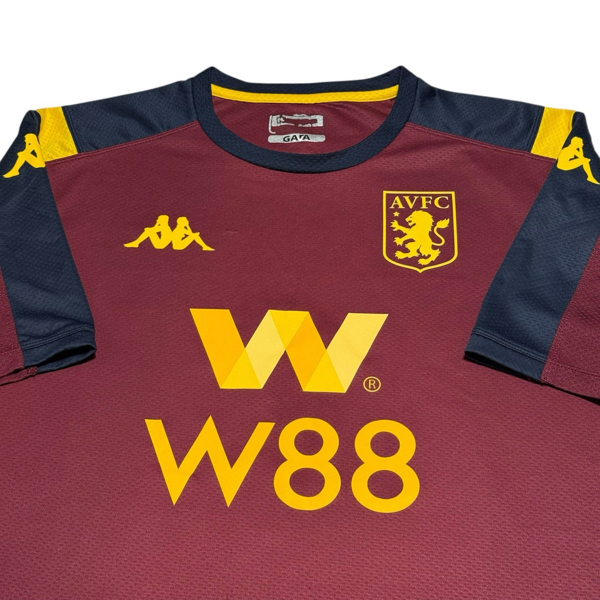 Aston Villa 2019 - 2020 training football shirt jersey  Kappa Large