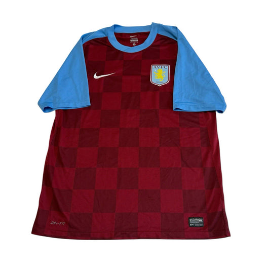 Aston Villa 2011/12 Sponsorless Home Shirt Men’s Medium Nike