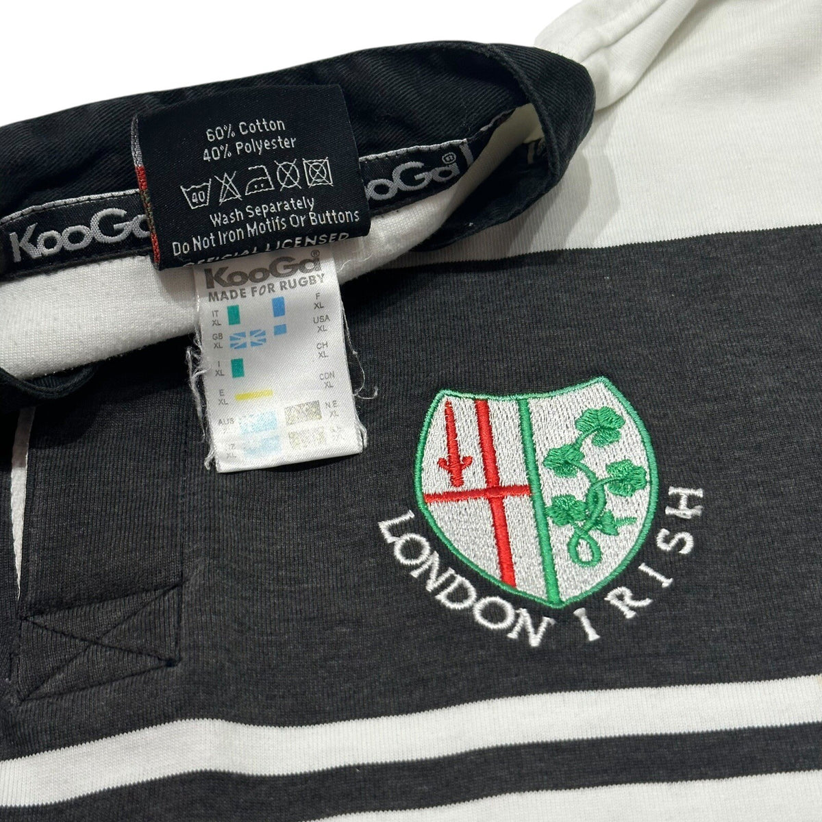 London Irish Rugby Union Shirt 2001/2002 KOOGA Vintage Size XL