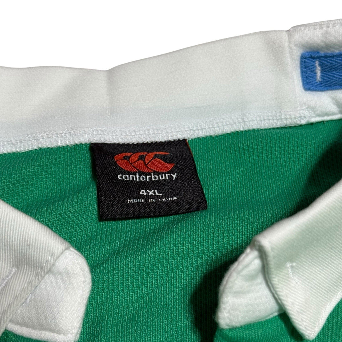 Ireland Canterbury Rugby Shirt Mens 4XL Green Jersey Top Longsleeve Union IRFU