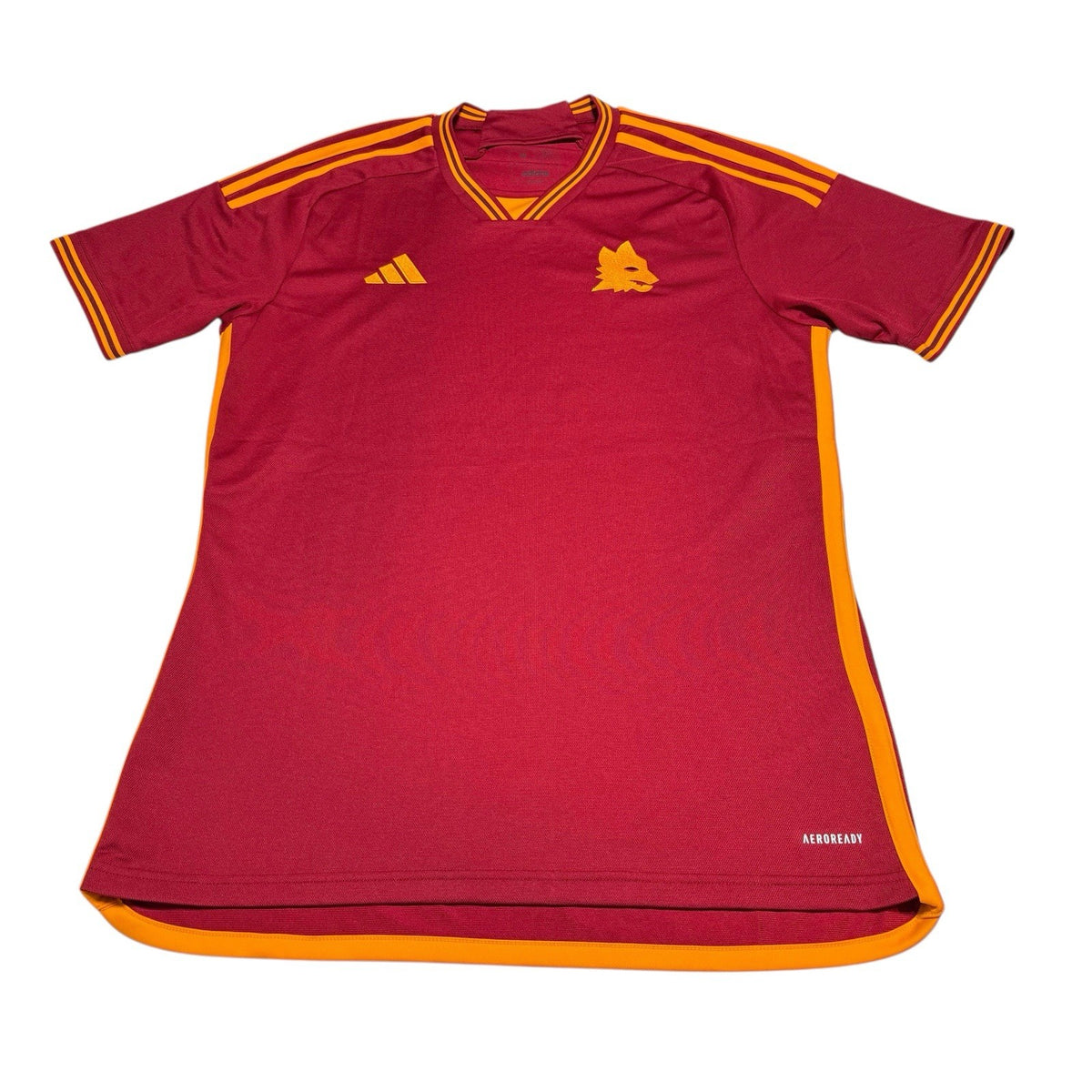 Adidas AS Roma 2023/24 Home Football Shirt Medium Mens
