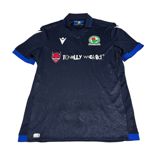 Blackburn Rovers Away Football Shirt 2022/23 Size Small Macron