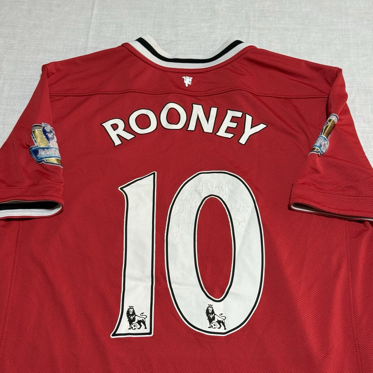 Manchester United Shirt Home Jersey Kit 2011 2012 Wayne Rooney Jersey Adult M
