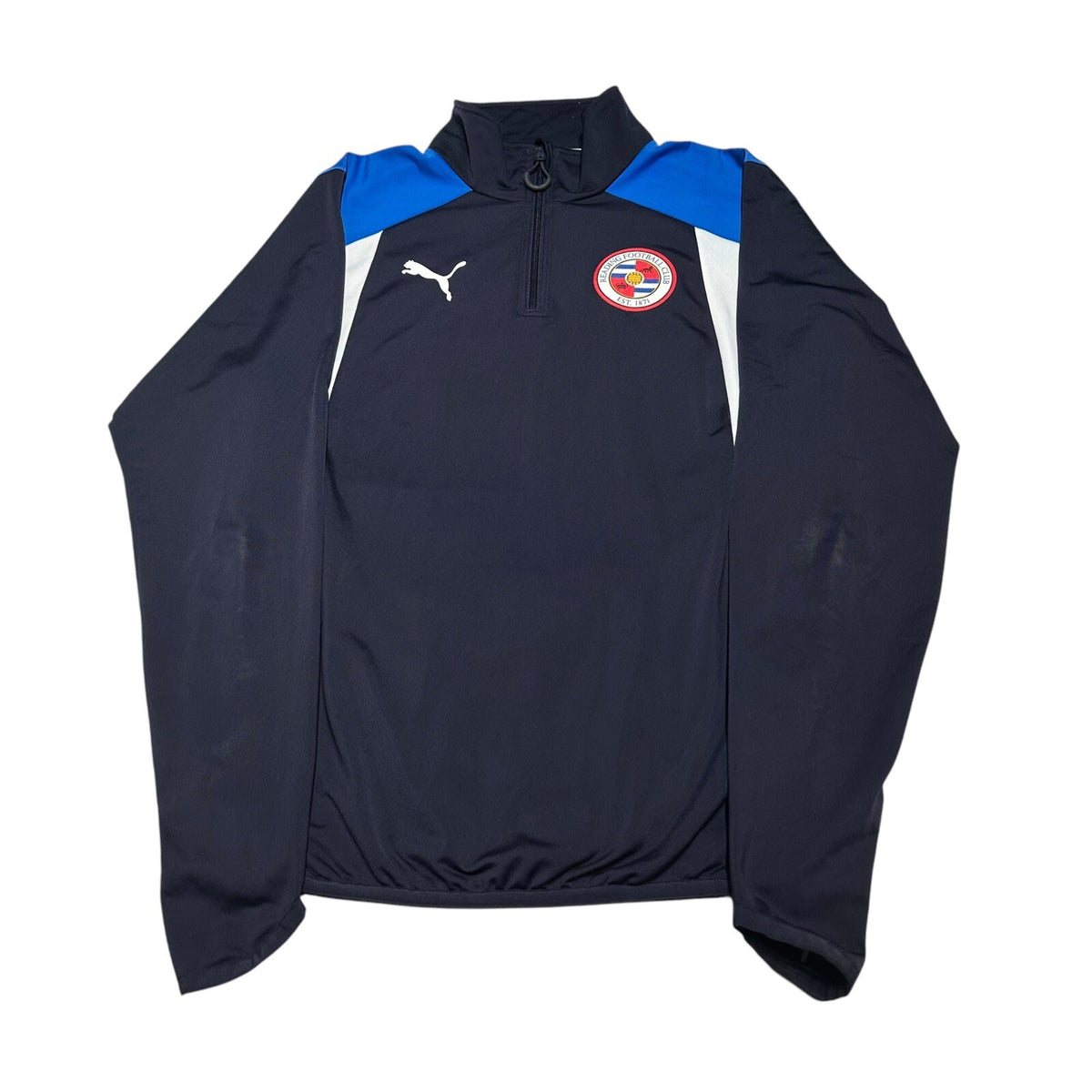 PUMA READING TRAINING JACKET - 1/4 ZIP MENS SIZE MEDIUM