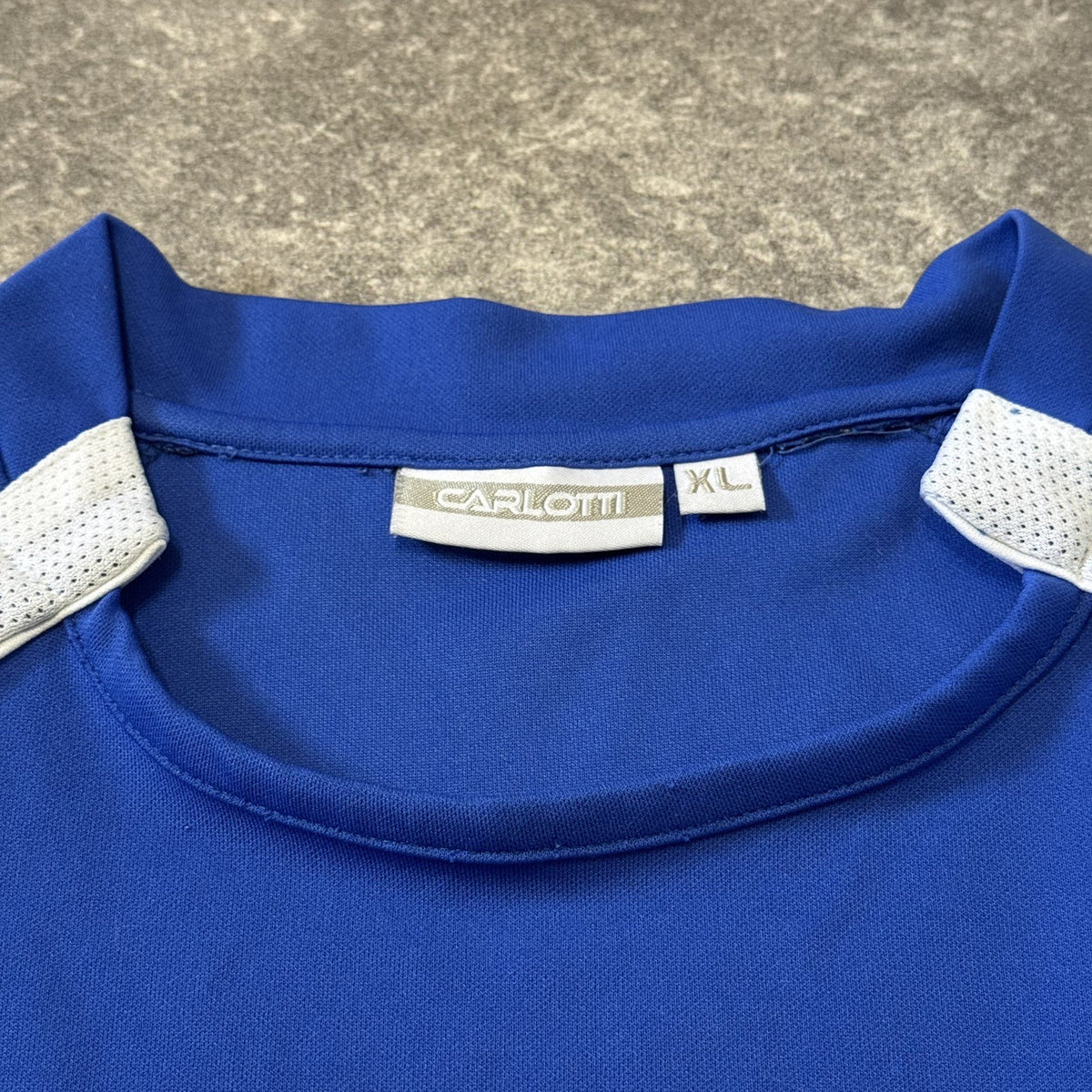 OLDHAM ATHLETIC CARLOTTI 2007/08 HOME FOOTBALL SHIRT MENS XL SOCCER JERSEY