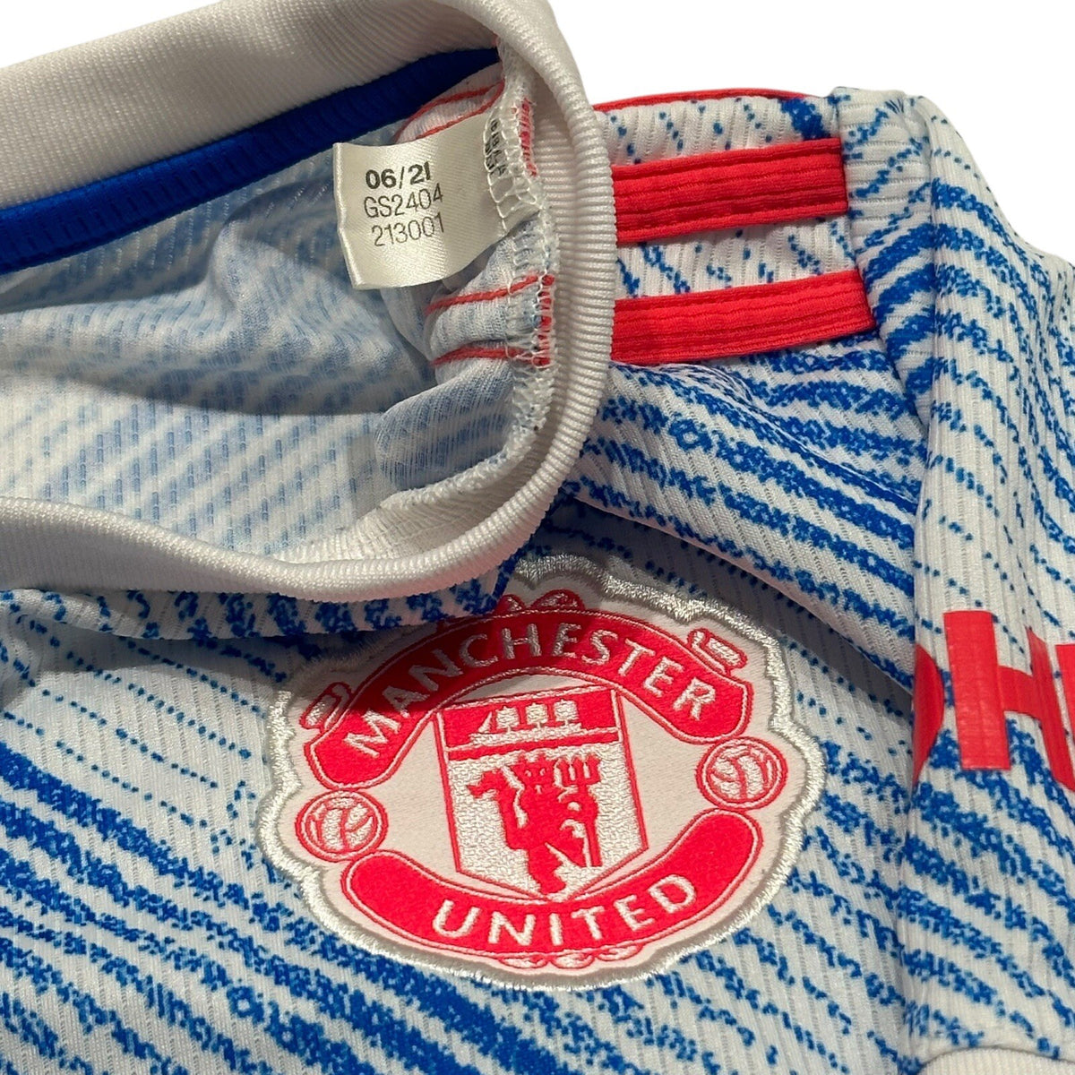 Manchester United Shirt 2021-2022 Away Small Woman’s Man Utd Shirt Football Kit