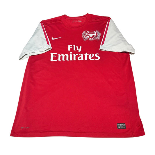 ARSENAL 2011/2012 HOME FOOTBALL SHIRT NIKE 125 ANNIVERSARY JERSEY SIZE XXL