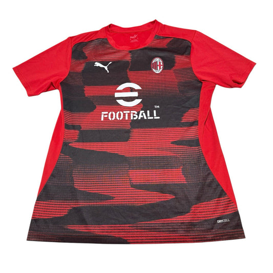 AC Milan 2024/2025 Football Shirt Authentic Puma Size M Medium