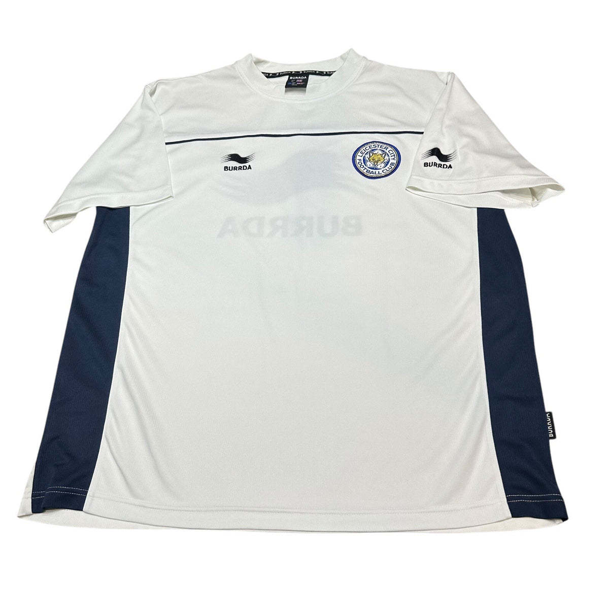 Leicester City AWAY Football Shirt BURDDA Size XL Adult