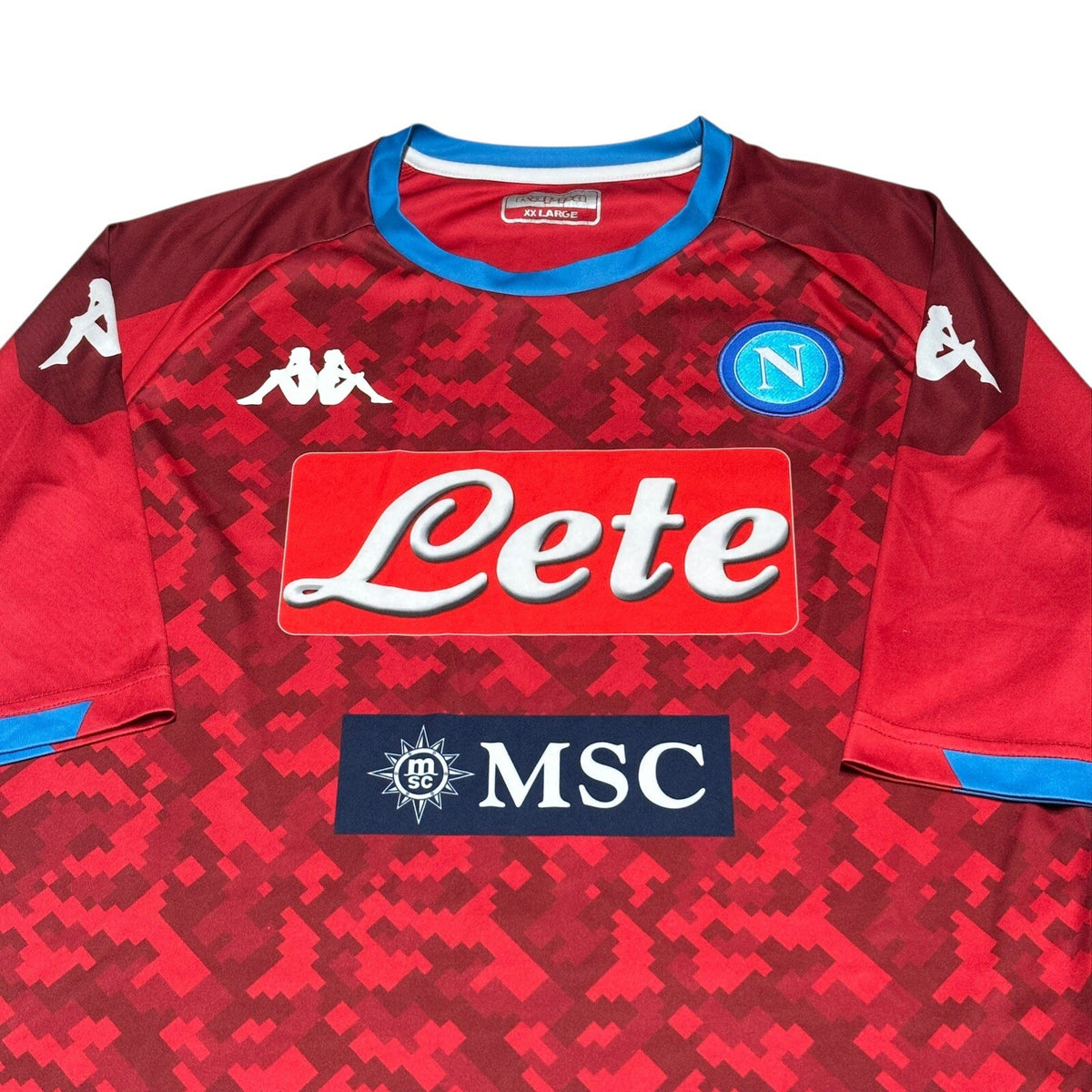 SSC Napoli 2019/20 Authentic Kappa Slim Fit XXL Home GK Shirt Jersey