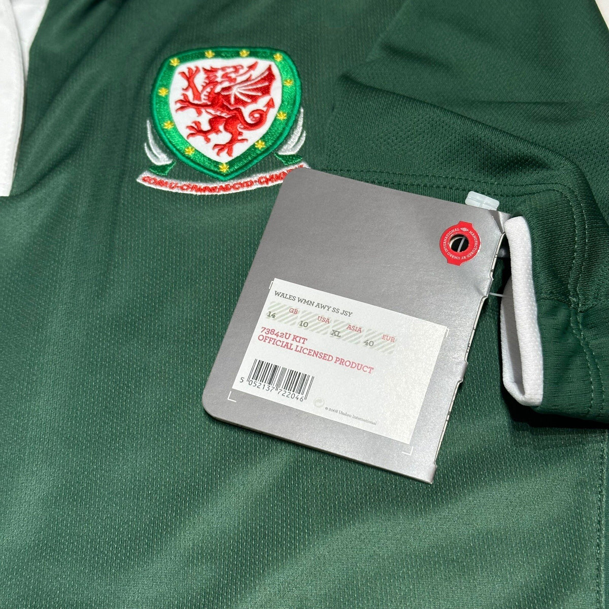 Wales Away Football Shirt 2012/2013 Authentic NEW Size UK 14 Woman’s US 10