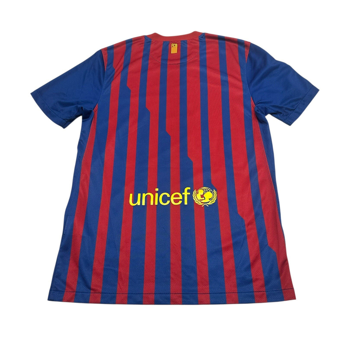 Original Authentic Nike Barcelona 2011/2012 Home Shirt Mens Small