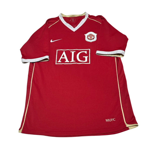 Manchester United Home Shirt 2006 2007 S/M Woman’s Nike Football Jersey