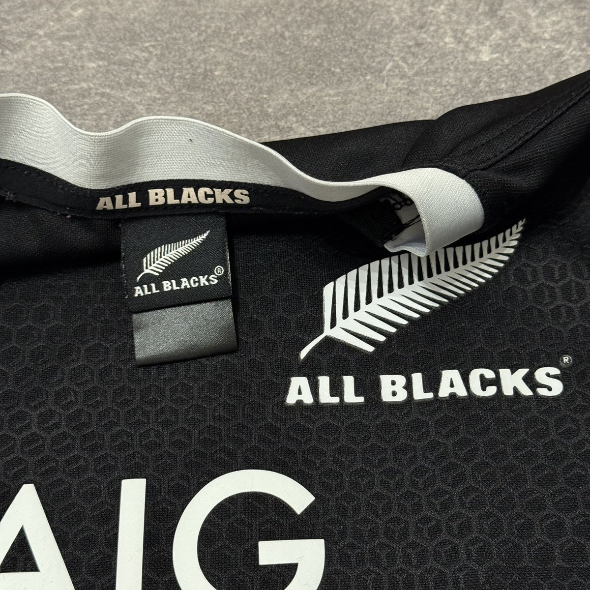 ALL BLACKS NEW ZEALAND 2018 HOME RUGBY SHIRT JERSEY ADIDAS SMALL MENS