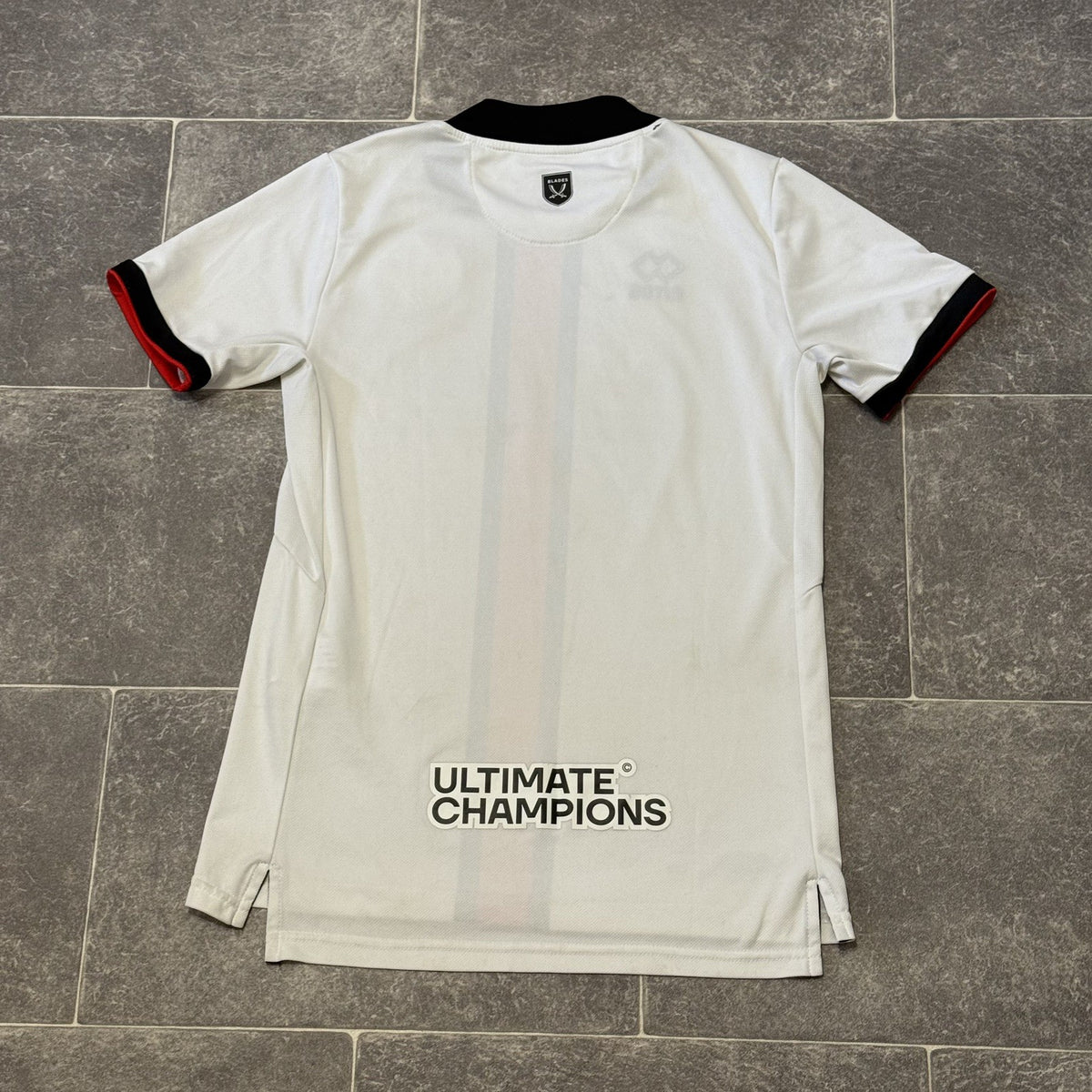 Sheffield United Football Shirt Small Errea 2022/23 Away White Soccer Jersey