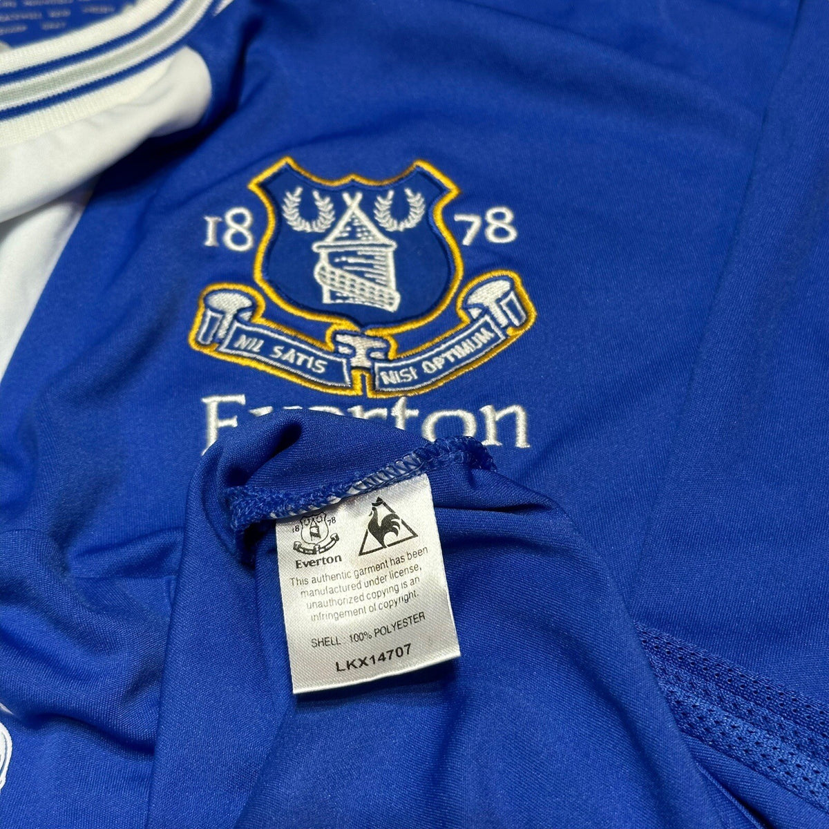 Everton Home Football Shirt 2009/10 3XL Le Coq Sportif Vintage Adult