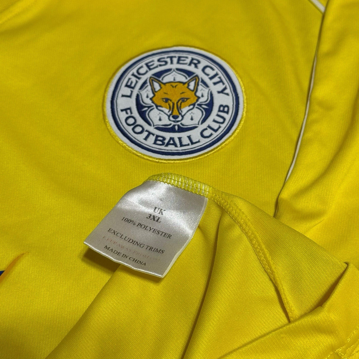 Leicester City 2010-2011 3rd Football Shirt XL-2XL Rare Soccer Jersey