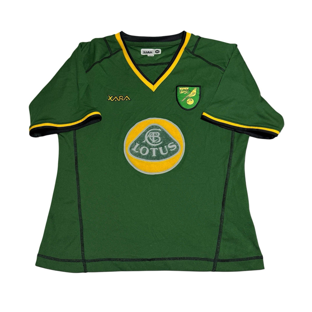 Norwich City Away Football Shirt 2003/04 Woman’s 14 Xara Vintage Original
