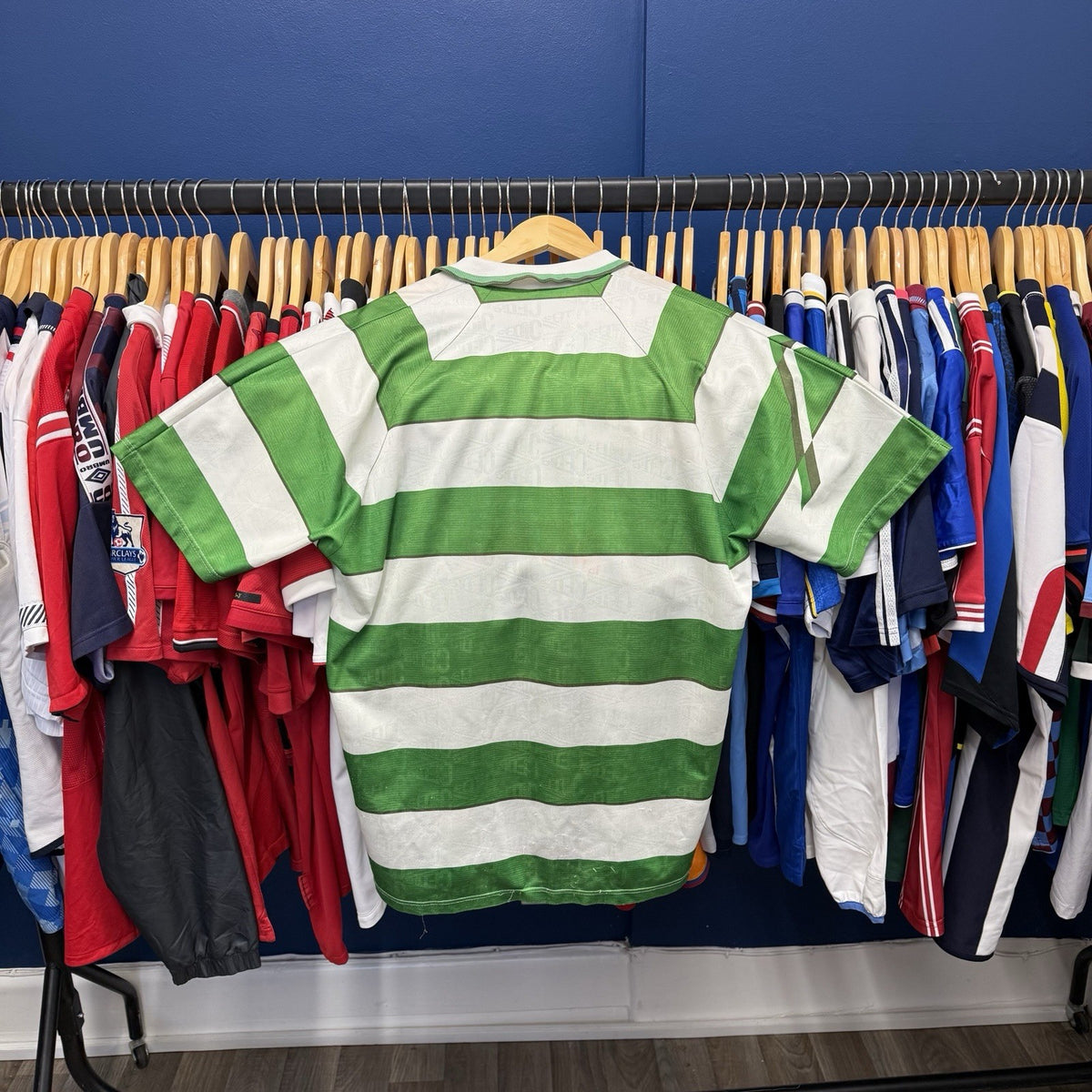 Celtic 1991-92 Home Football Shirt Jersey Large Mens