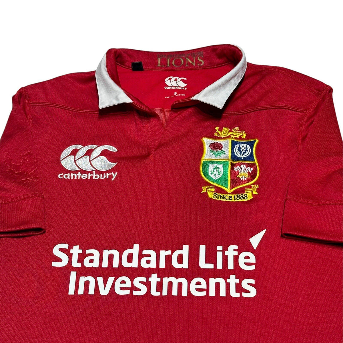 Canterbury British and Irish Lions Shirt Size Small
