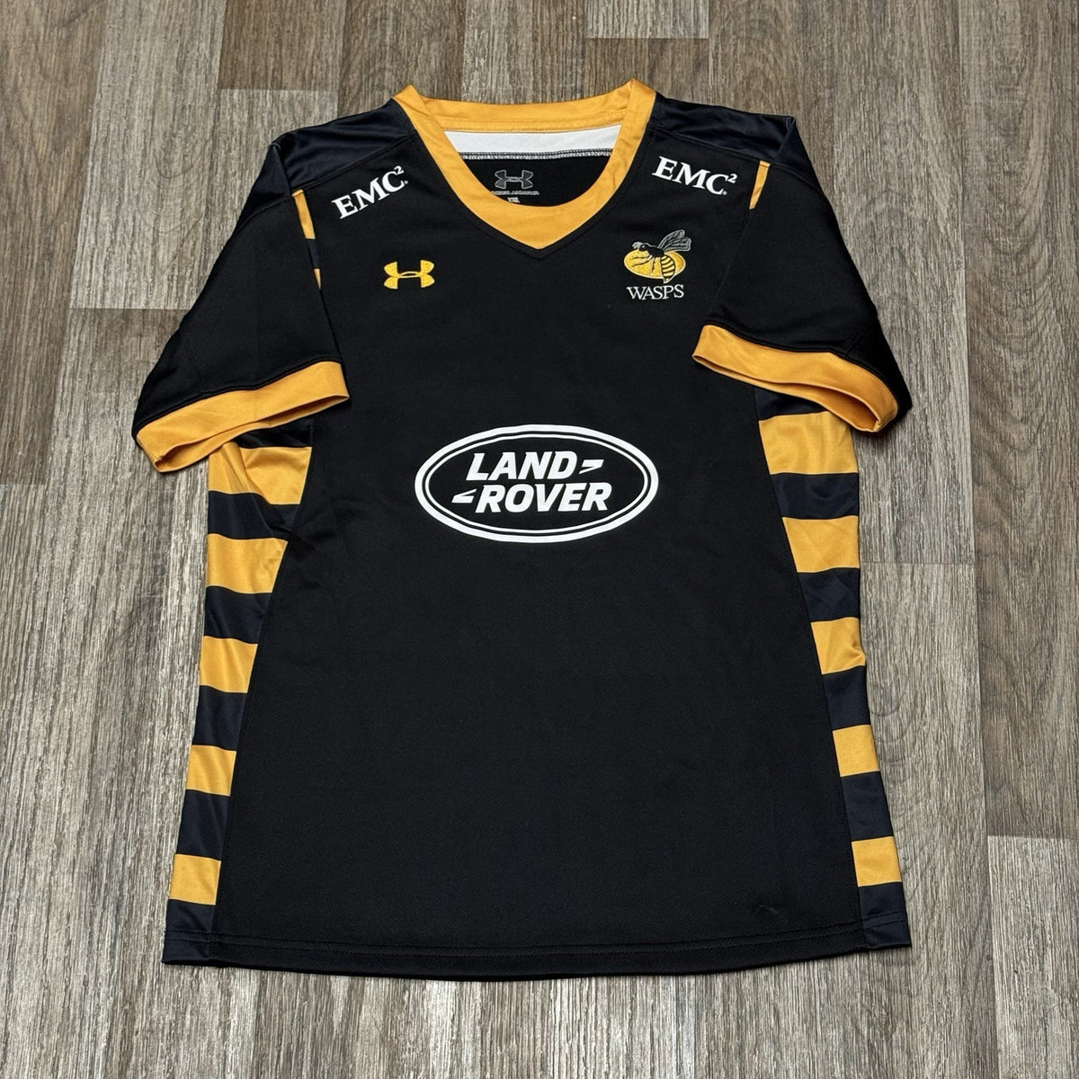London Wasps Rugby Home Shirt Jersey Youth XL / Adult XS/Small under armour