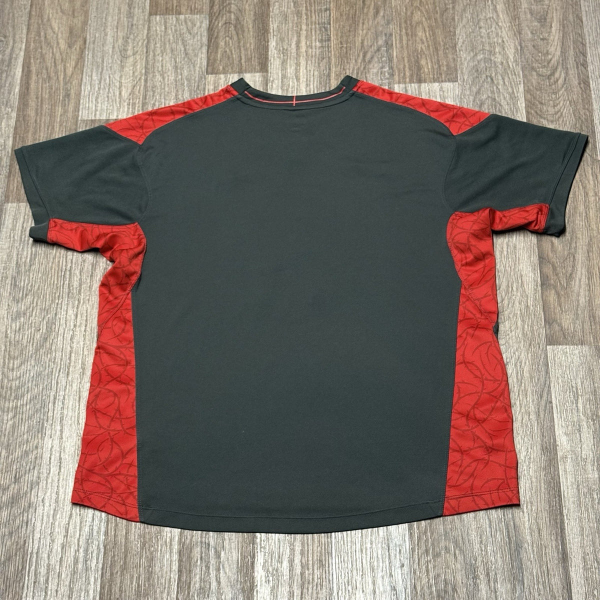 Nike England Rugby Jersey Large Adults Grey Red Jersey Top