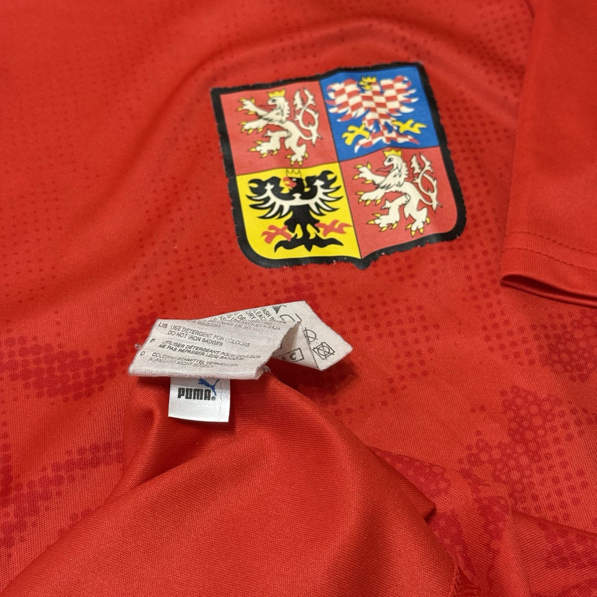 Czech Republic Football Shirt Mens Medium Puma 2006 Home Soccer Jersey Vintage