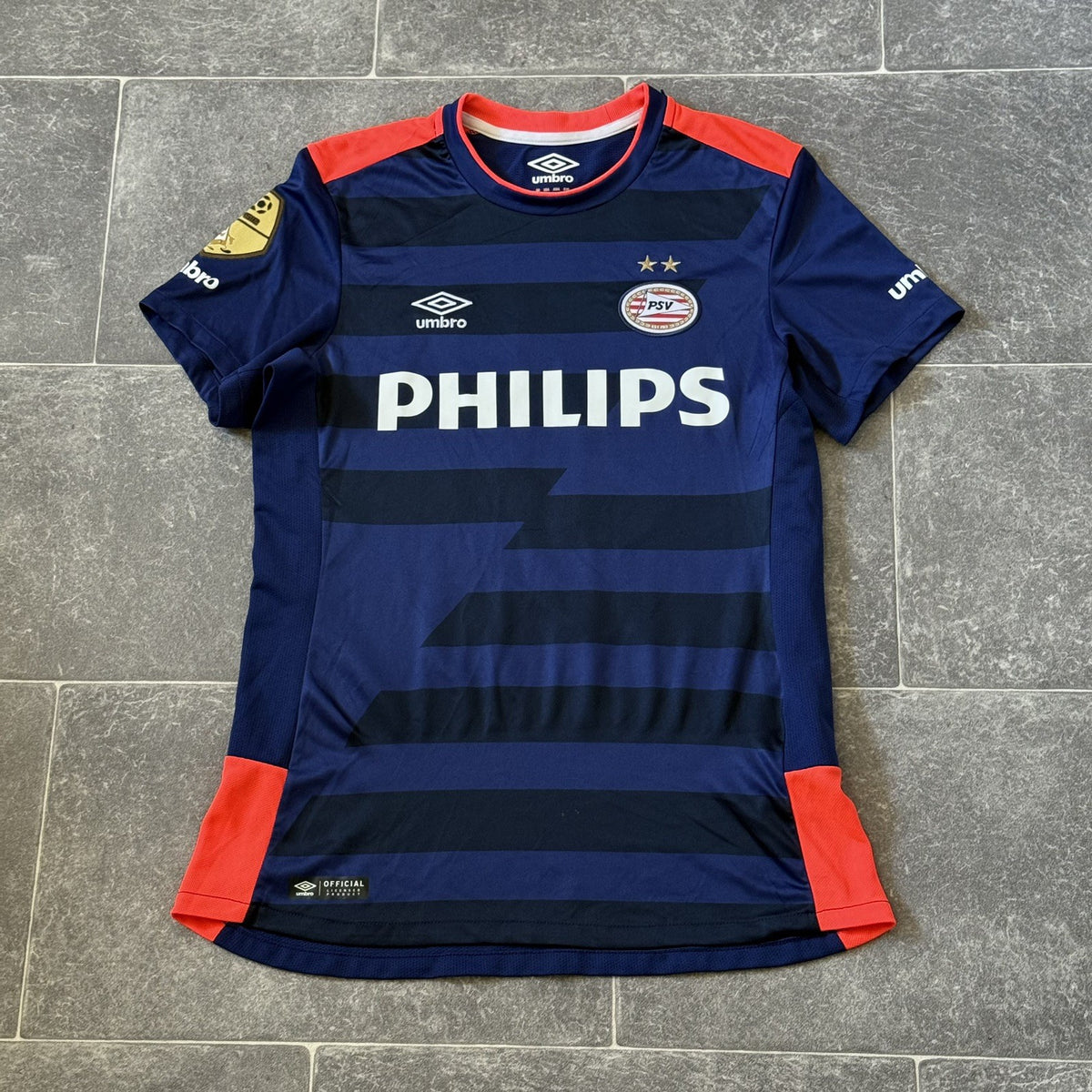 PSV Eindhoven Away Shirt Jersey #10 DE JONG 2016-2017 Umbro Woman’s UK 10