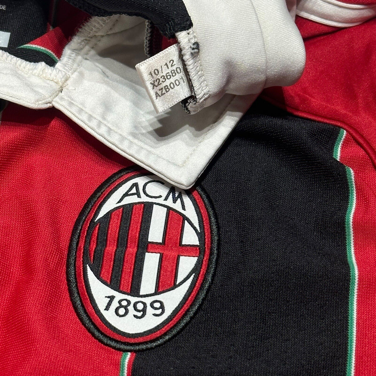 AC Milan Football Shirt 2012/2013 Home Size Large Soccer Jersey #10