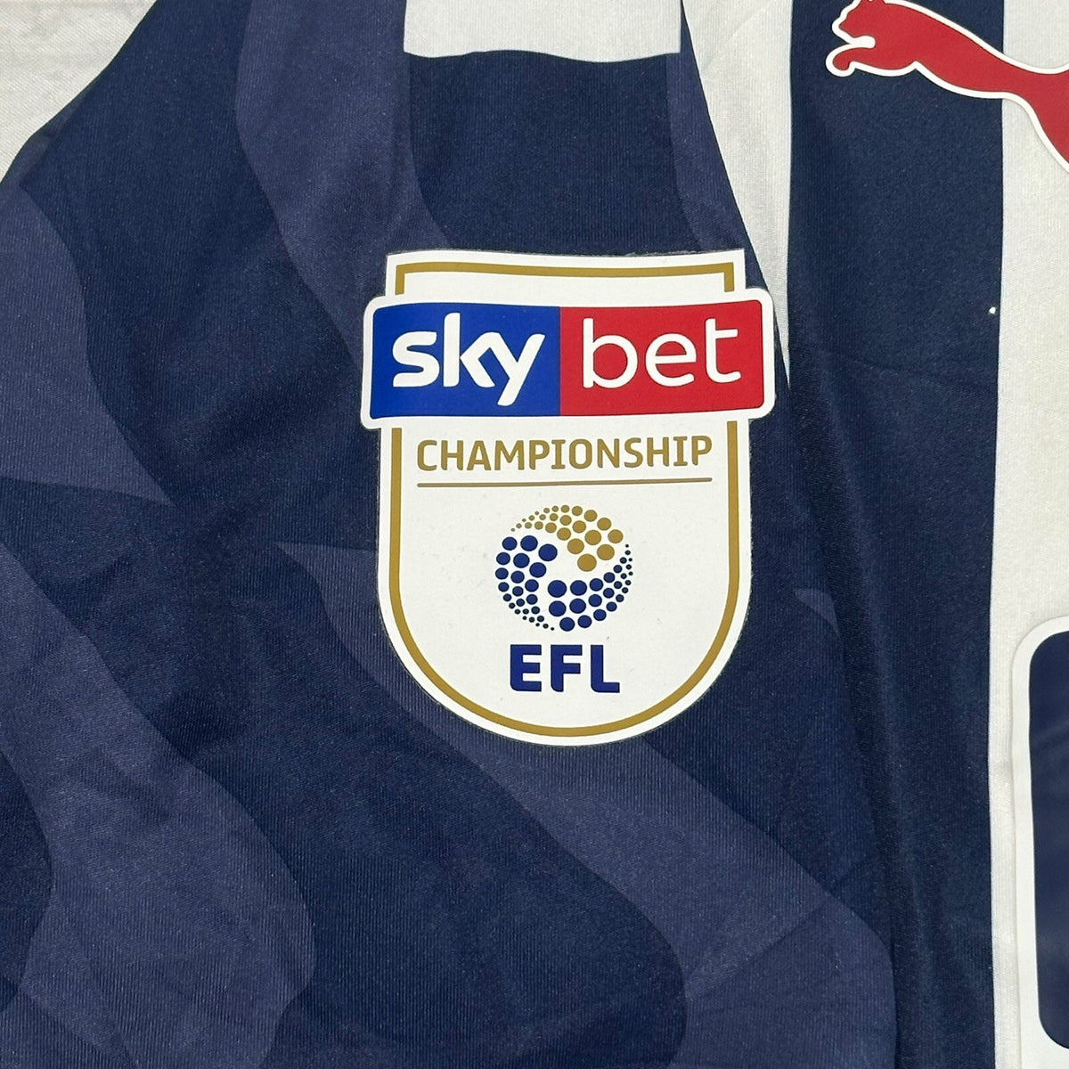 West Bromwich Brom Albion 2020-2021 Home Football Shirt Size XL WBA