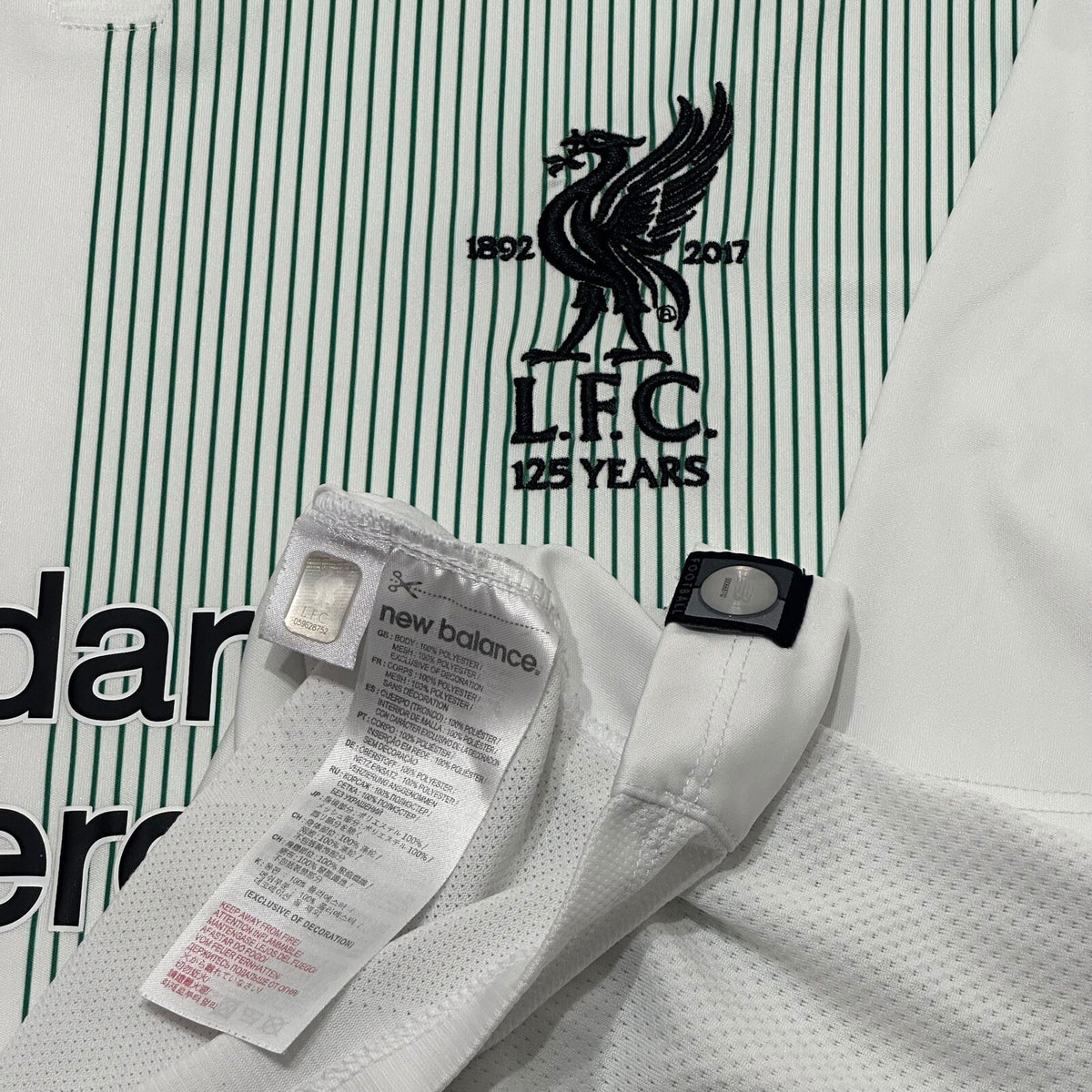 Liverpool 2017 Away 125 Years Football Shirt XXL Authentic original