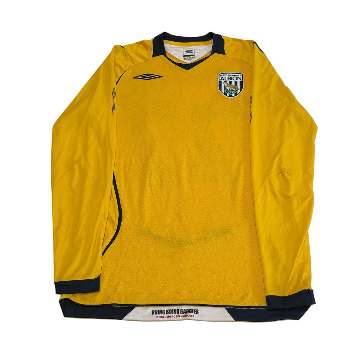 West Bromwich Albion 2008-2009 Away Shirt Longsleeve Zuiverloon 22 Size Large