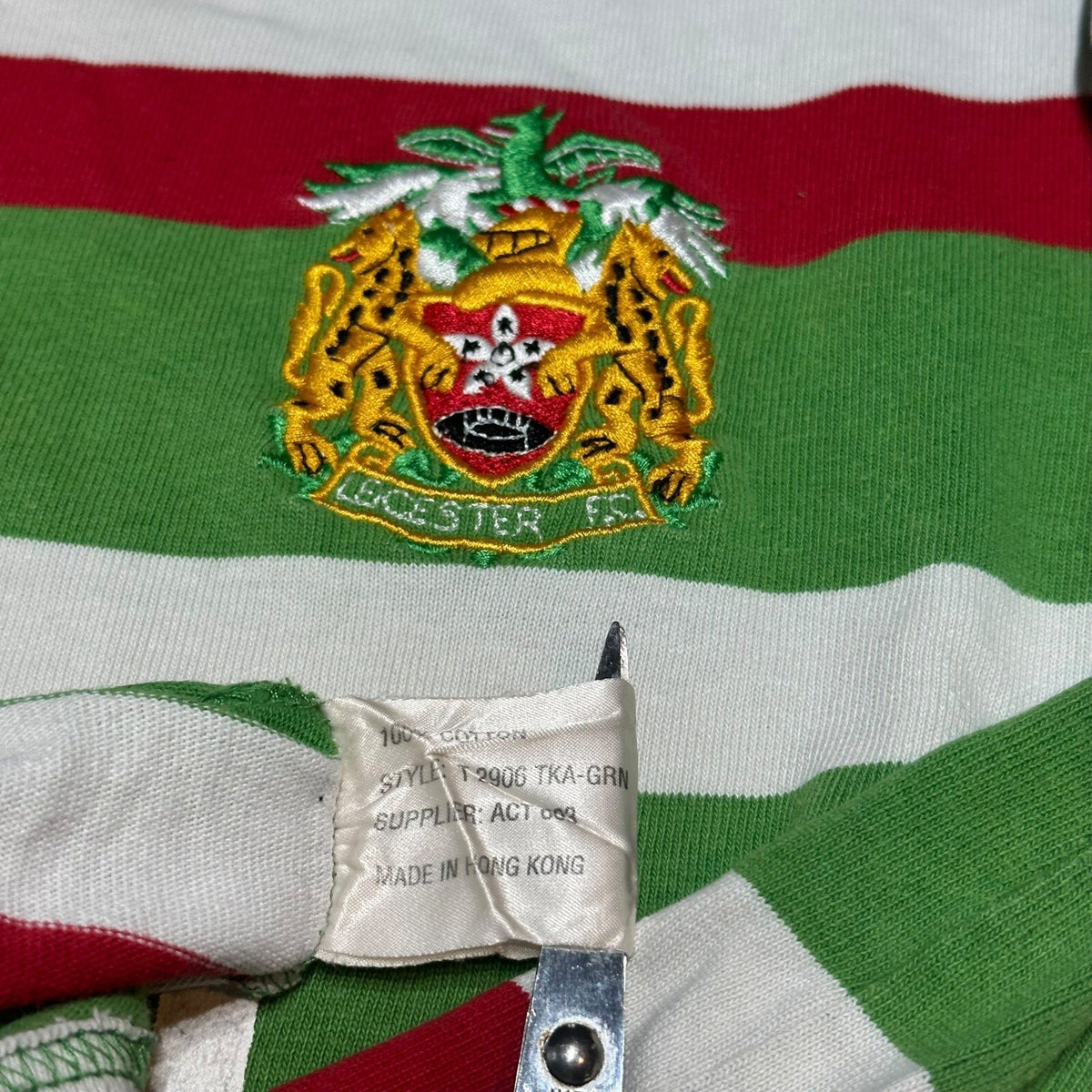 Leicester Tigers Rugby Shirt 1996 Vintage Size Medium Rugby Union Jersey