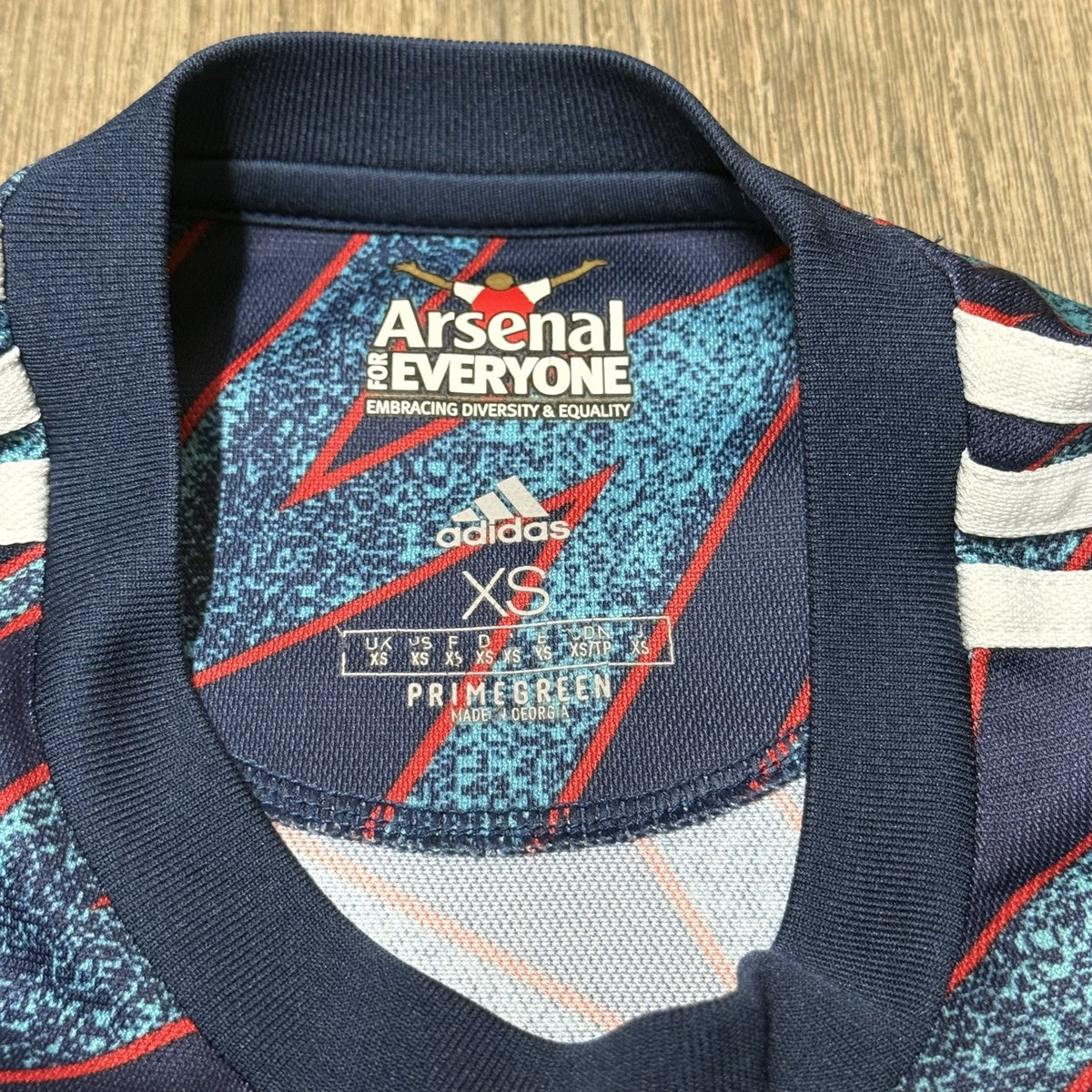 Genuine Adidas Arsenal 2021/22 Third Football Shirt XS Adult