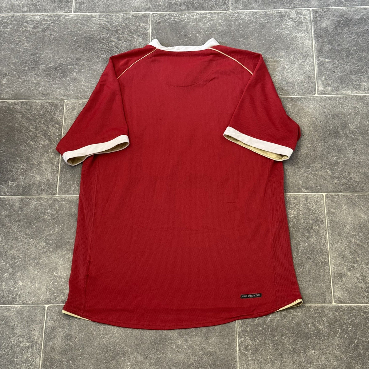 Manchester United 2006-07 Football Shirt Mens Size Small Red Home Jersey