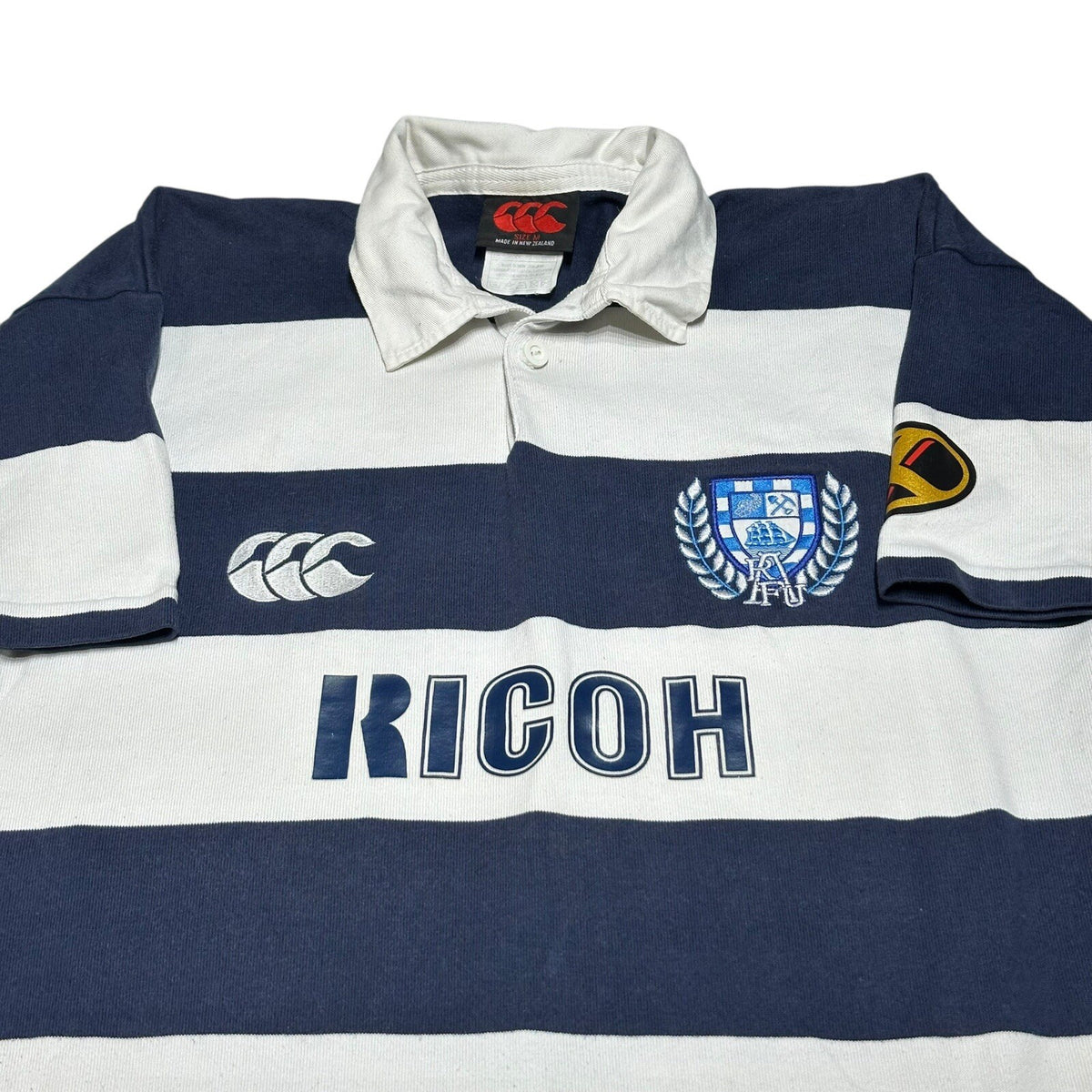AUCKLAND 2000 RUGBY UNION SHIRT JERSEY CANTERBURY SIZE ADULT 30 BIBBLE