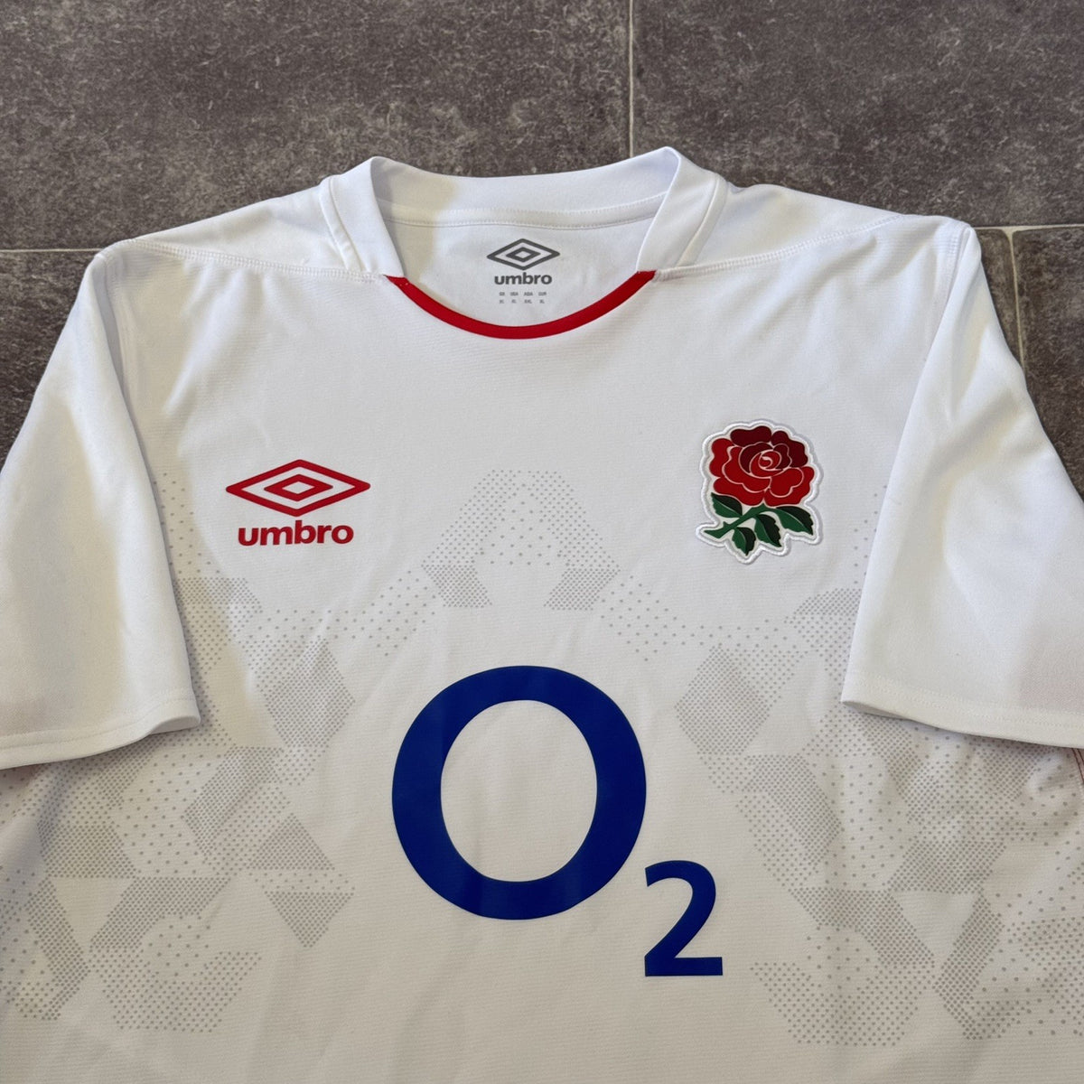 England Rugby Union Home Shirt XL 2020/2021 Umbro Jersey Extra Large Adults
