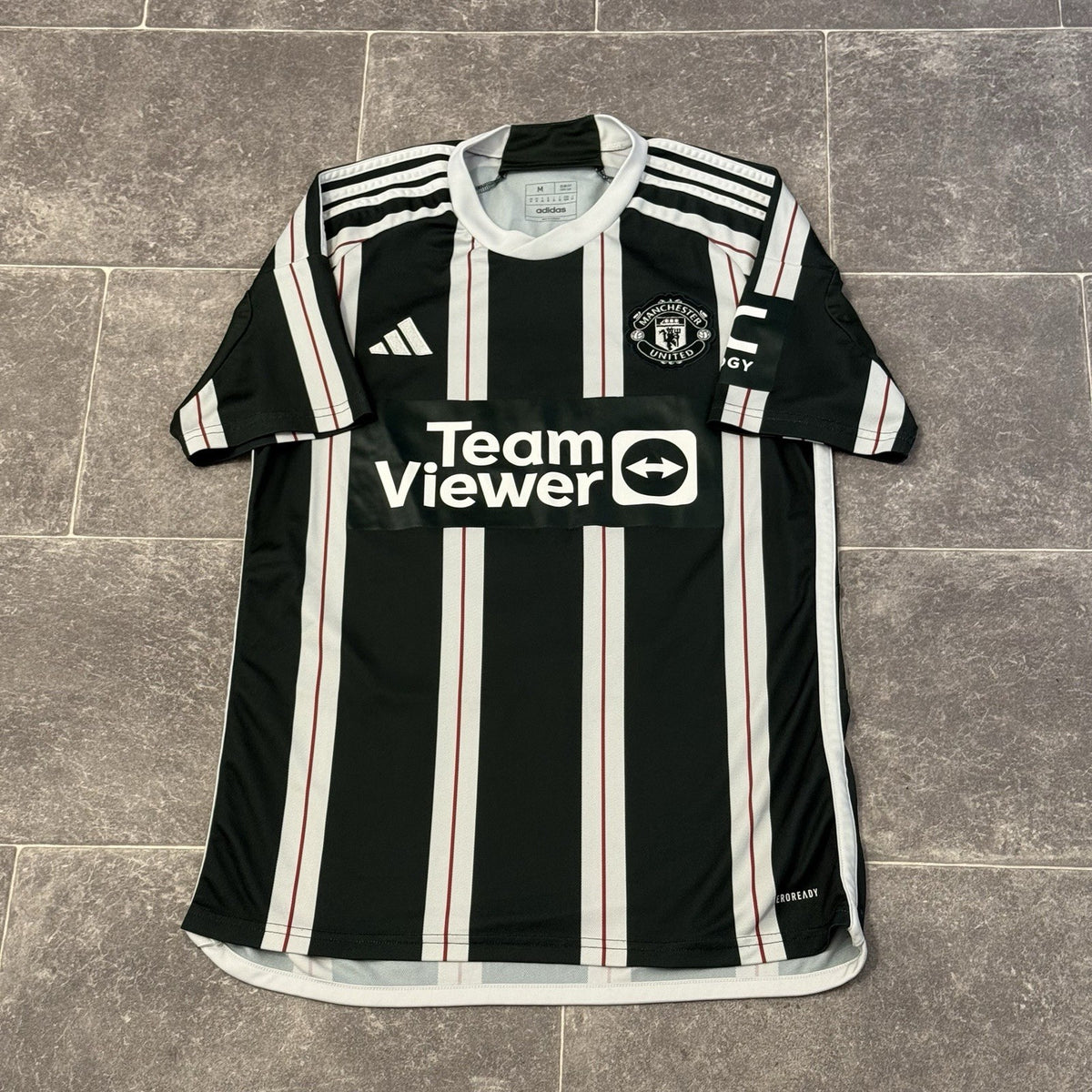 2023-24 Manchester United adidas Away Shirt Garnacho #17 Medium Men’s