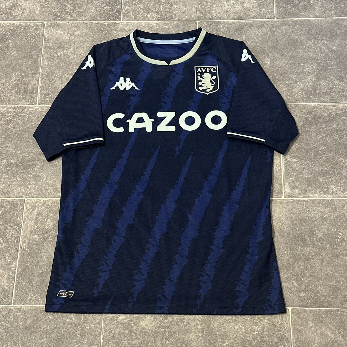 Aston Villa 2021/22 Third Football Shirt Small Adults Kappa Men’s