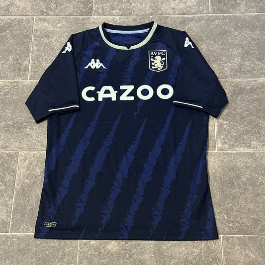 Aston Villa 2021/22 Third Football Shirt Small Adults Kappa Men’s