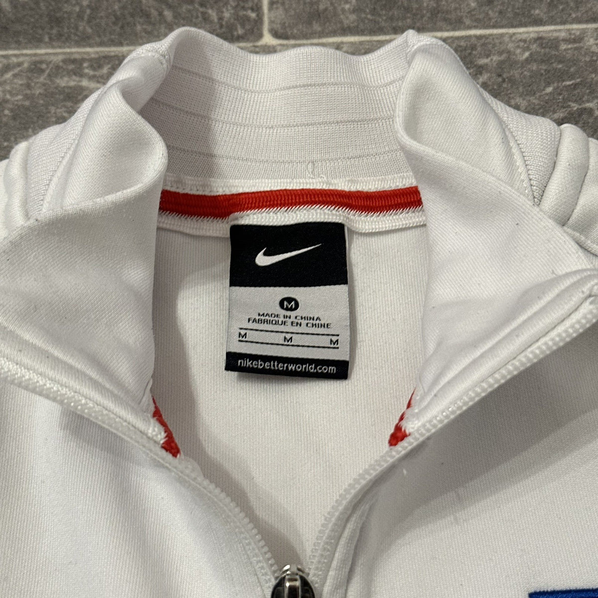 England Football Jersey Track Jacket Full Zip 2016/2017 Size Medium Adults