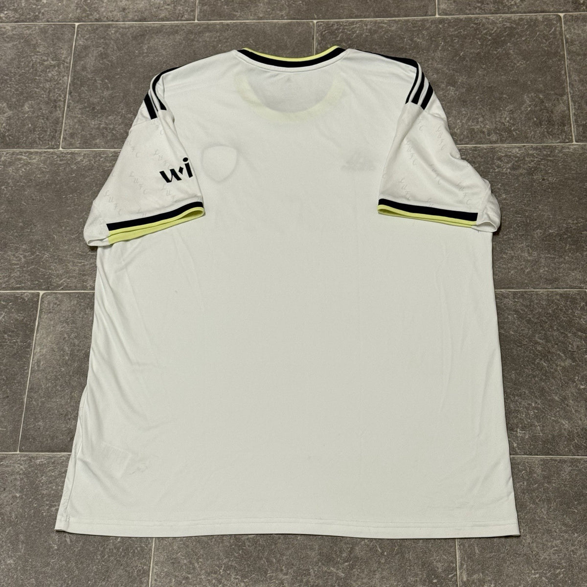 Adidas Leeds United Home Shirt Men’s XL 2022/2023 Football Jersey LUFC White